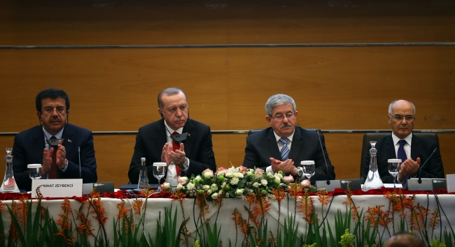 Cumhurbaşkanı Erdoğan'ın Cezayir ziyaretinin ilk gününde 1 milyar dolarlık yatırım